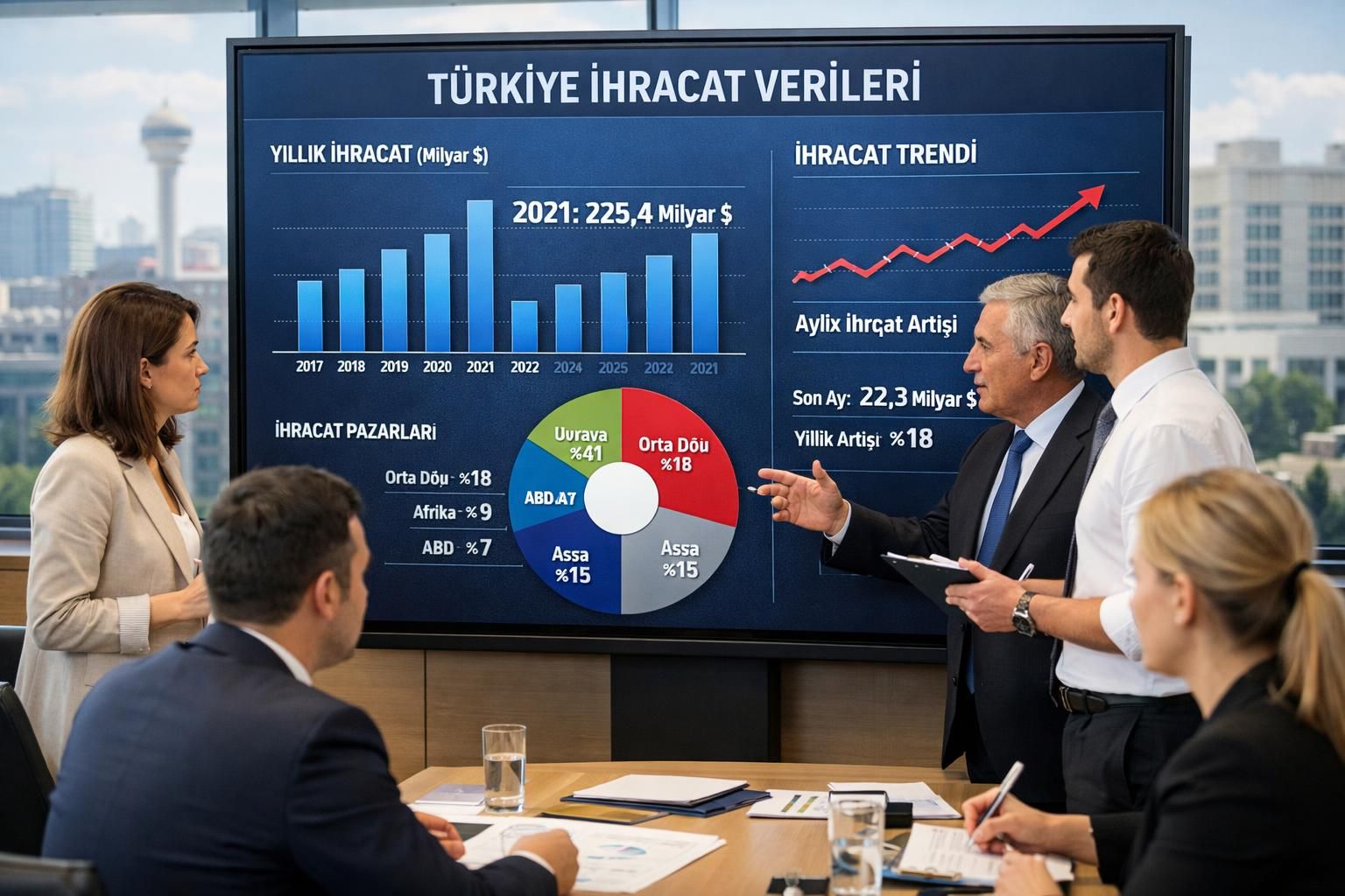 ankara’dan yayımlanan resmi verilere göre türkiye’nin ihracatı 2024 yılının ilk çeyreğinde önemli bir artış gösterdi. detaylı analiz ve güncel bilgiler burada.