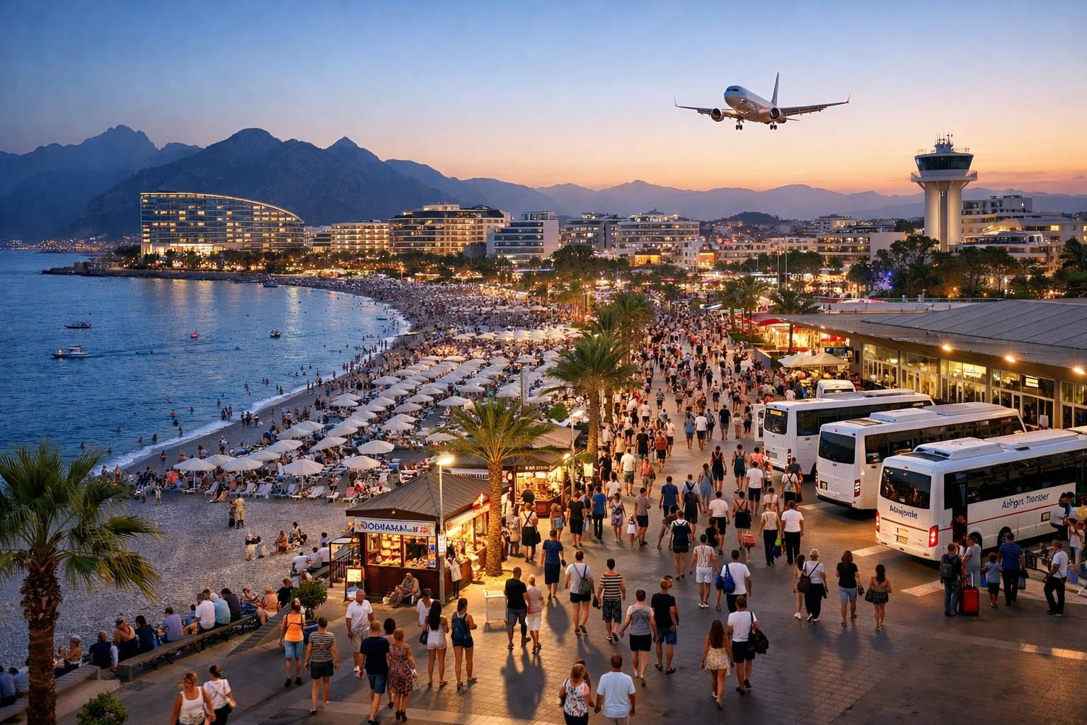 antalya, turizm profesyonellerinin öngörüsüne göre uluslararası ziyaretçi sayısında önemli bir artış bekliyor. bölge, yeni sezon için hazırlıklarını sürdürüyor.