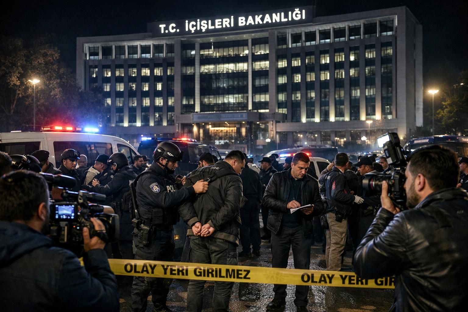 i̇çişleri bakanlığı, mali dolandırıcılık soruşturması çerçevesinde yapılan gözaltılar hakkında resmi açıklama yaptı.