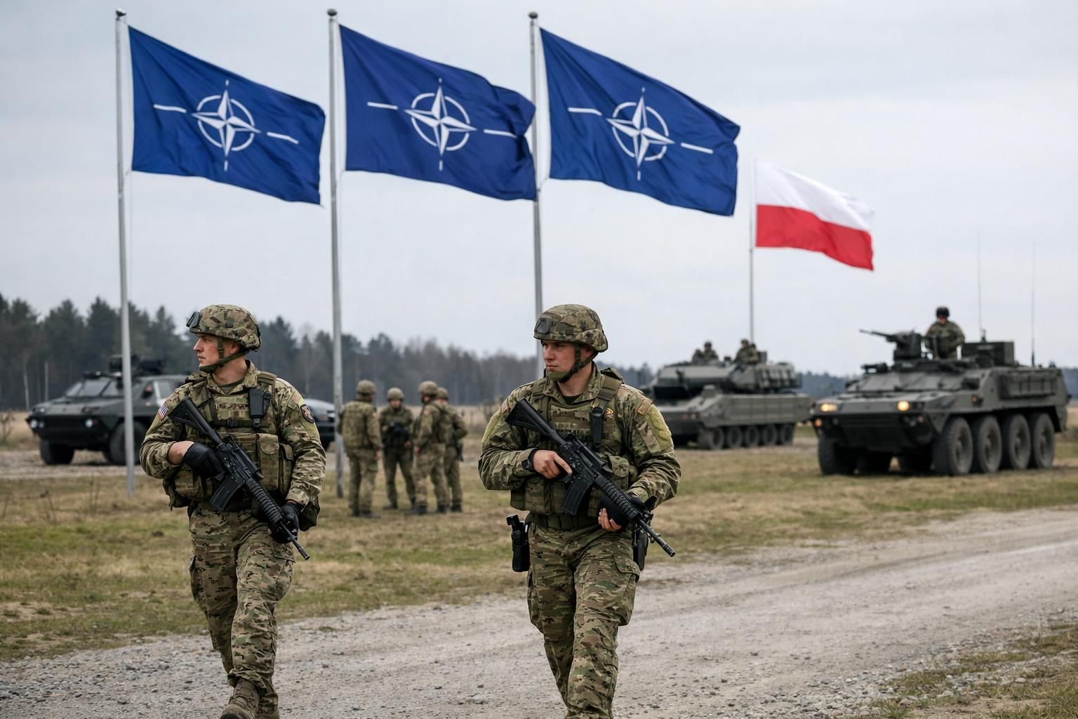 nato, doğu avrupa’daki askeri varlığını artırarak bölgesel güvenliği güçlendirdiğini resmen duyurdu.