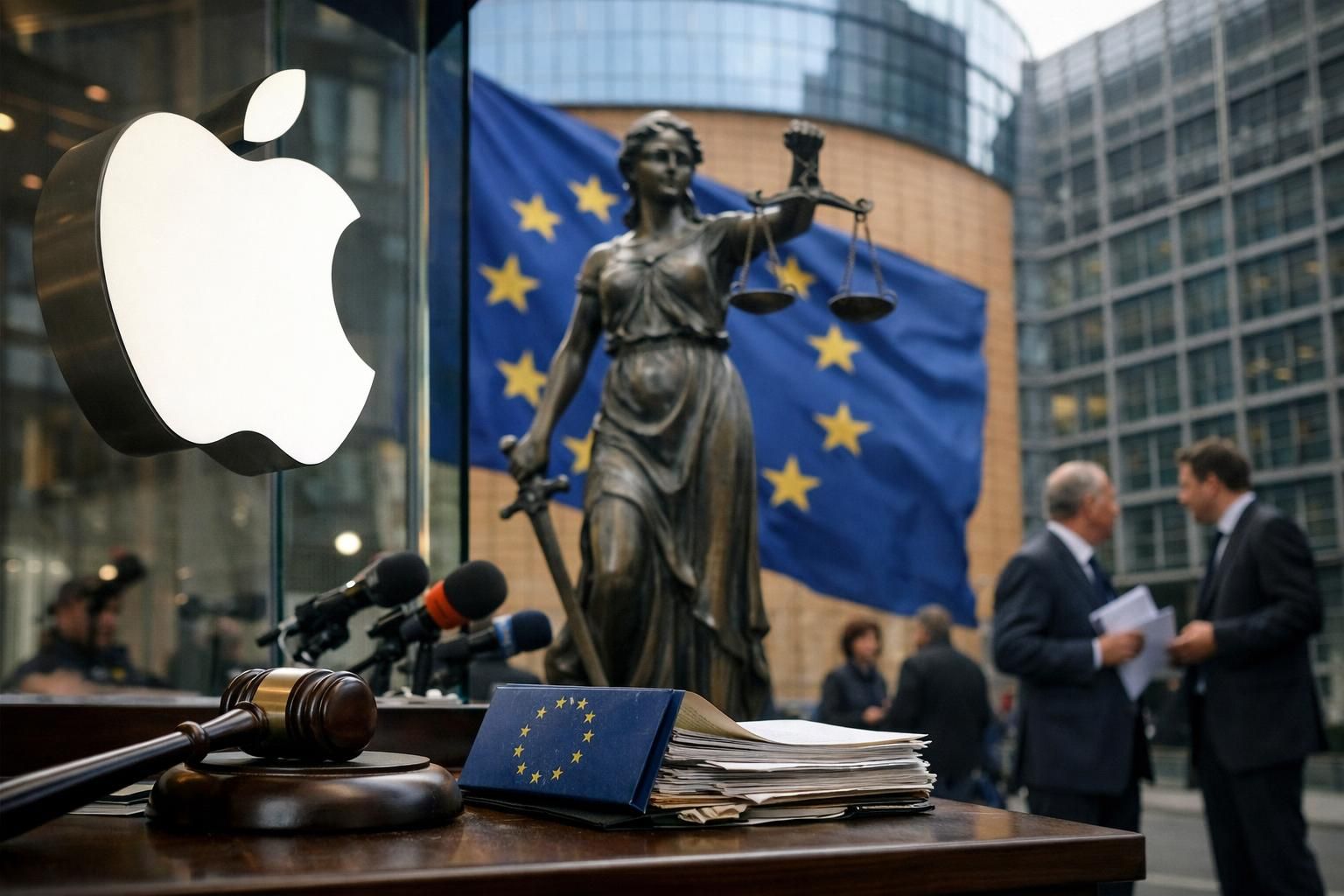 apple, avrupa'da artan düzenleyici baskılarla karşı karşıya. yeni yasalar ve kurallar, teknoloji devini zorluyor.