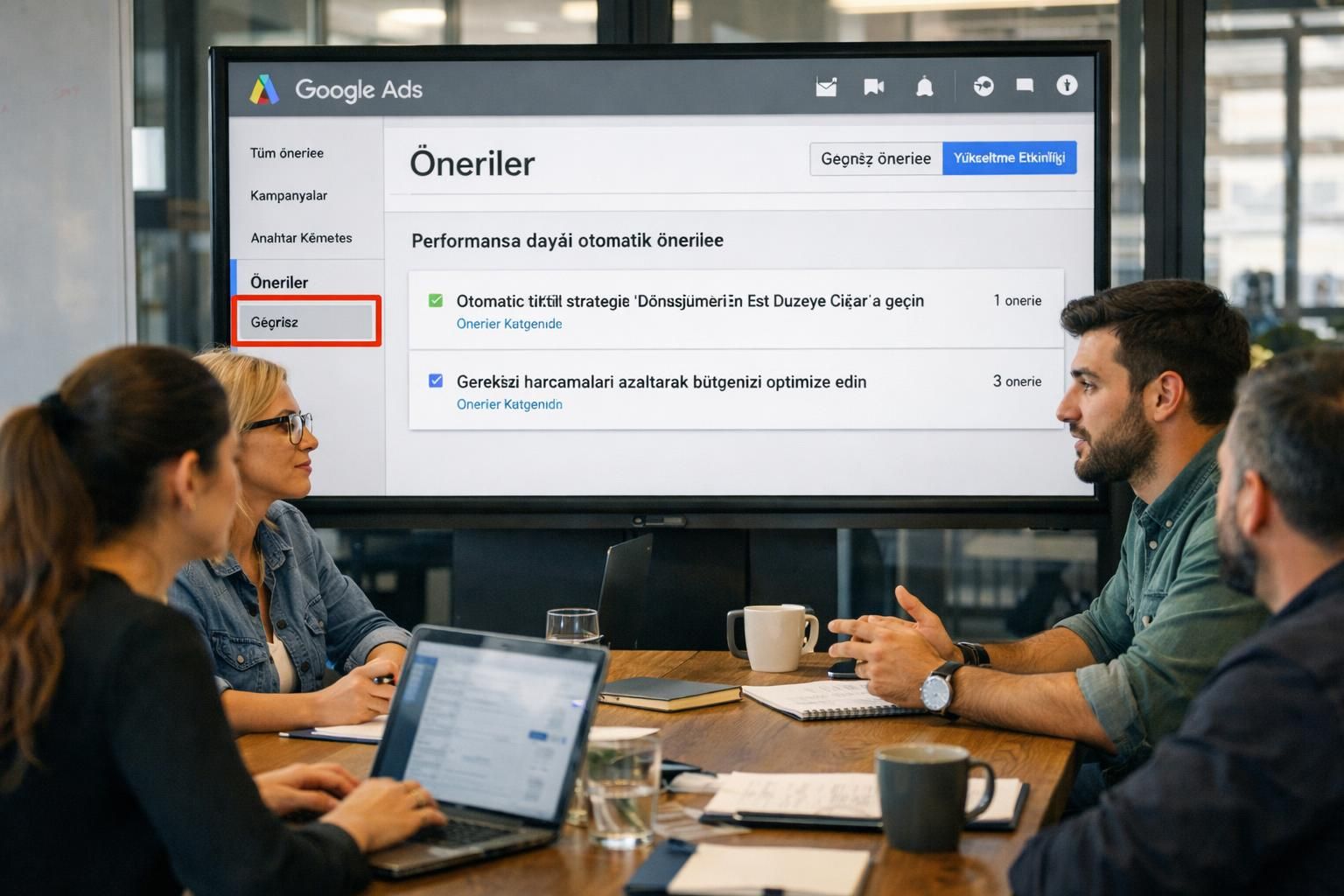 google ads, performansa dayalı otomatik öneriler sistemini genişleterek reklam verimliliğinizi artırmanızı sağlar.