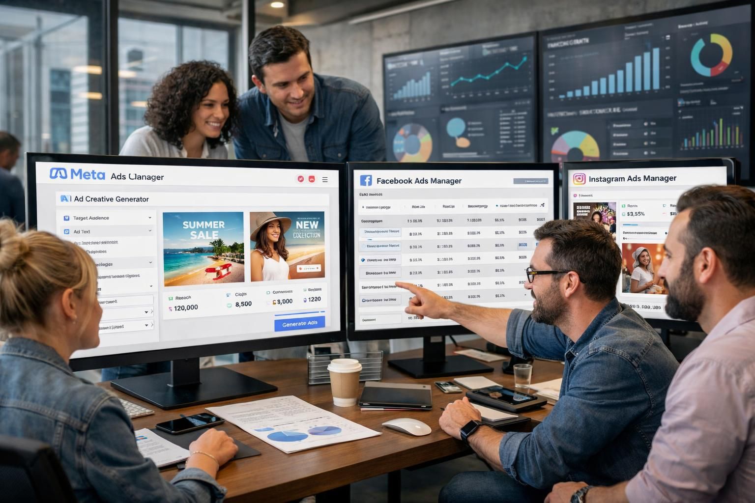 meta, reklam görsellerinin üretimini otomatikleştiren yenilikçi araçlar geliştiriyor, böylece reklam kampanyalarınız daha hızlı ve etkili hazırlanıyor.