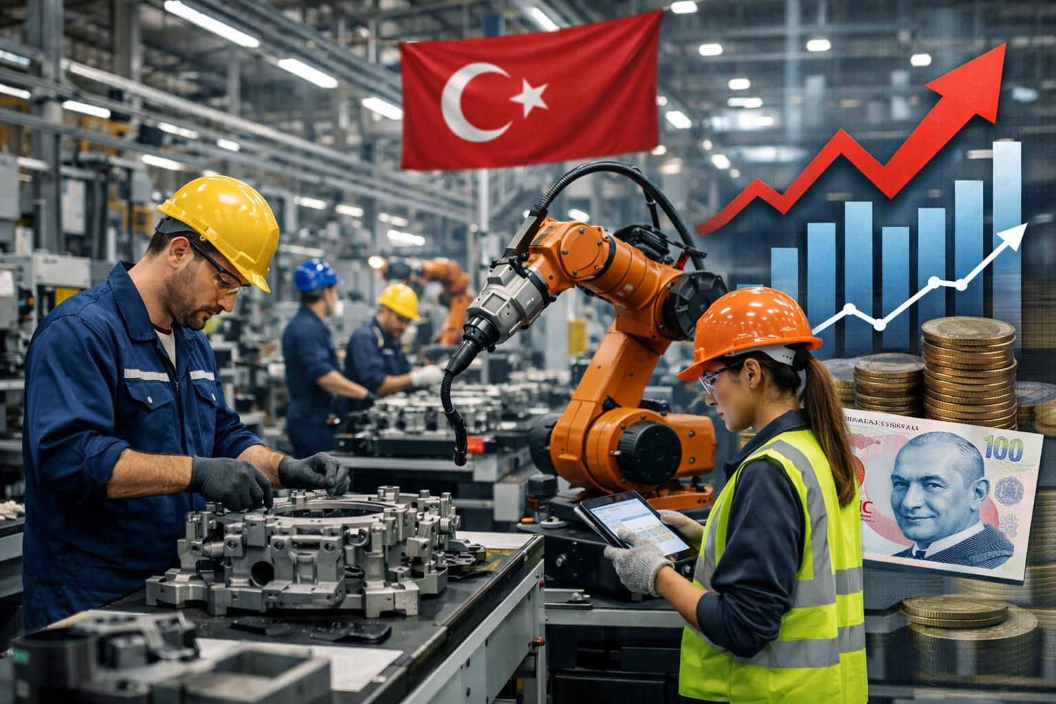 son göstergeler ışığında türkiye'nin sanayi sektörü karmaşık bir yapıya sahip olup ekonomik dinamiklerde önemli değişiklikler yaşanıyor.
